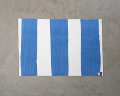 Finarte Stripe matta blå 160 x 230 cm