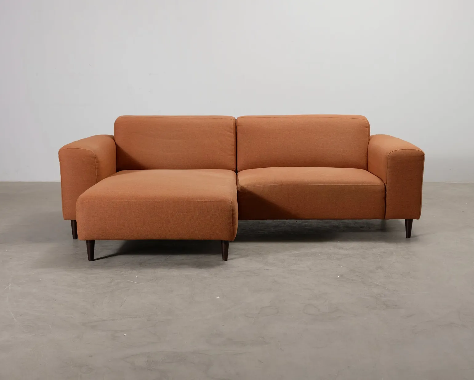 Finsoffat Aurora 3-sits divansoffa orange