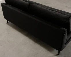 Finsoffat Duo 2-sits soffa svart