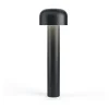 Flos Bellhop Bollard H 380 utomhusbelysning svart