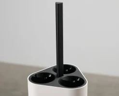 Flos Emi golvlampa naturvit / svart