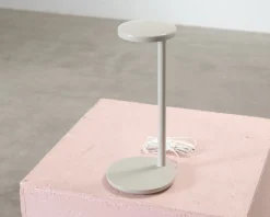 Flos Oblique bordslampa grå