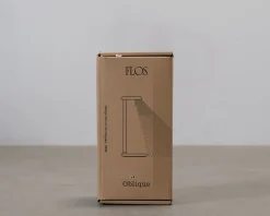 Flos Oblique bordslampa grå