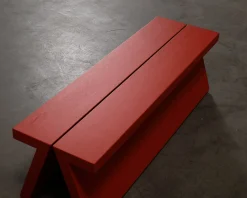 Fogia Supersolid Object 3 bänk röd