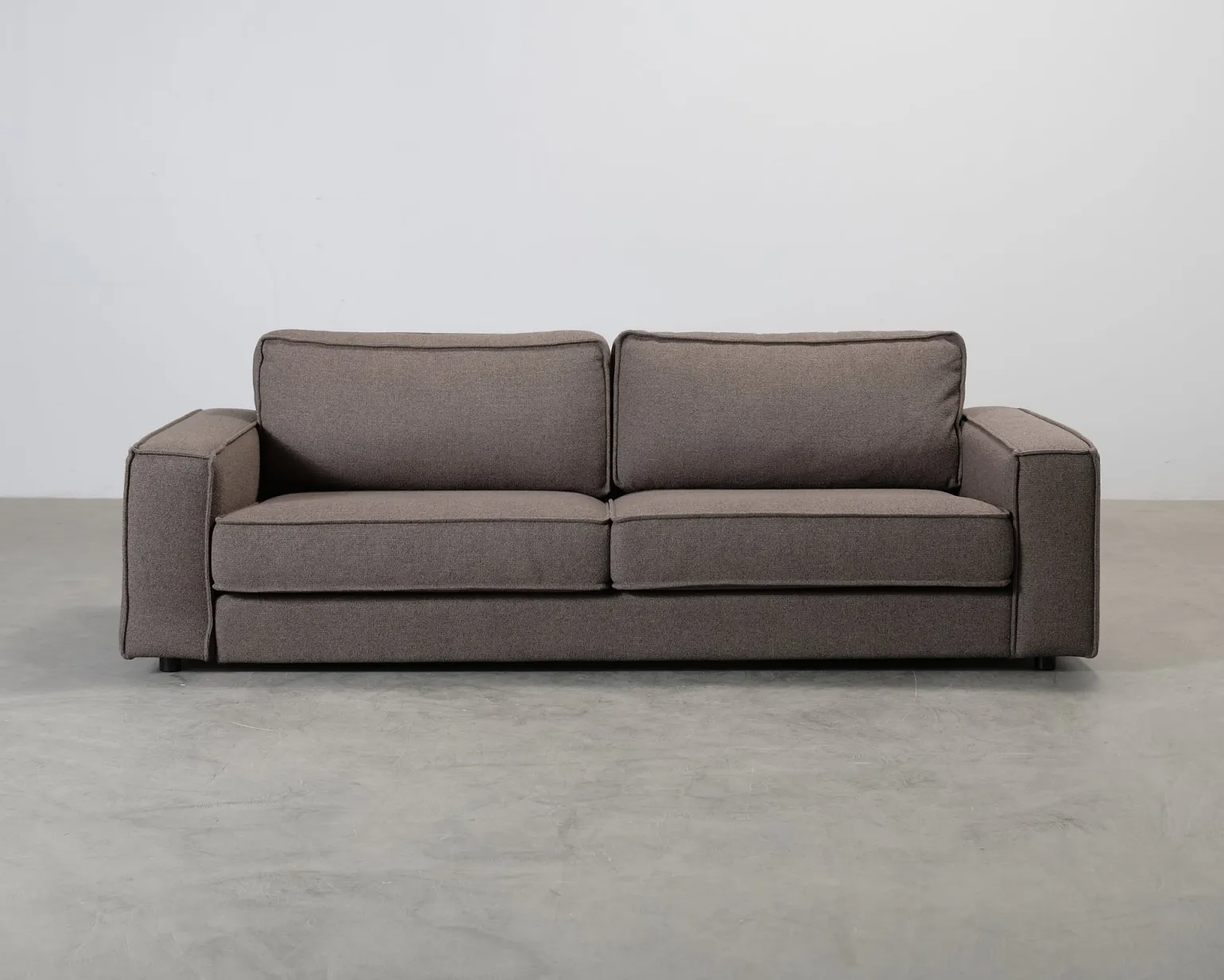 Forms & Objects Olivia 3-sits soffa brun