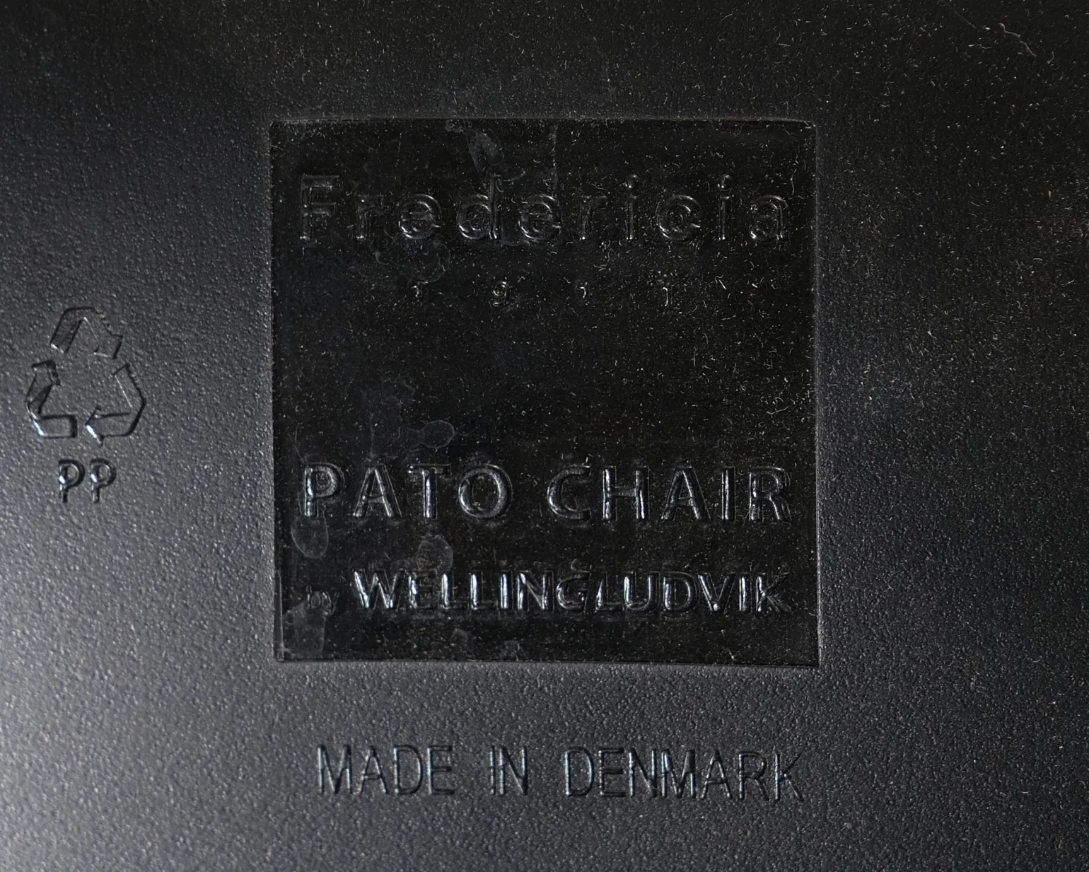 Fredericia Pato stol svart