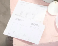 Fritz Hansen Suspence P1 pendel ljusgrå