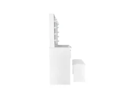 Glow sminkbord med stol vit