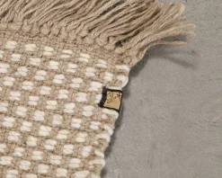 GOF Moonlight ull / jute matta 170 x 240 cm beige