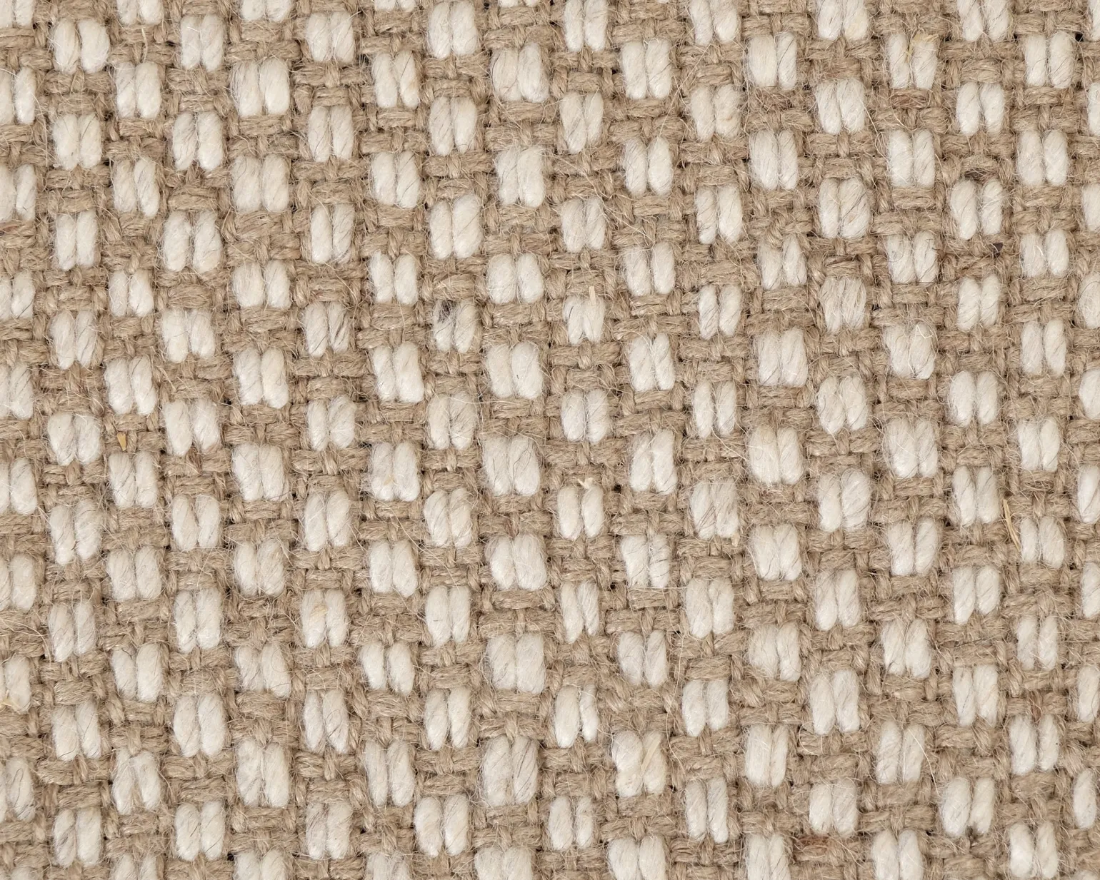 GOF Moonlight ull / jute matta 170 x 240 cm beige