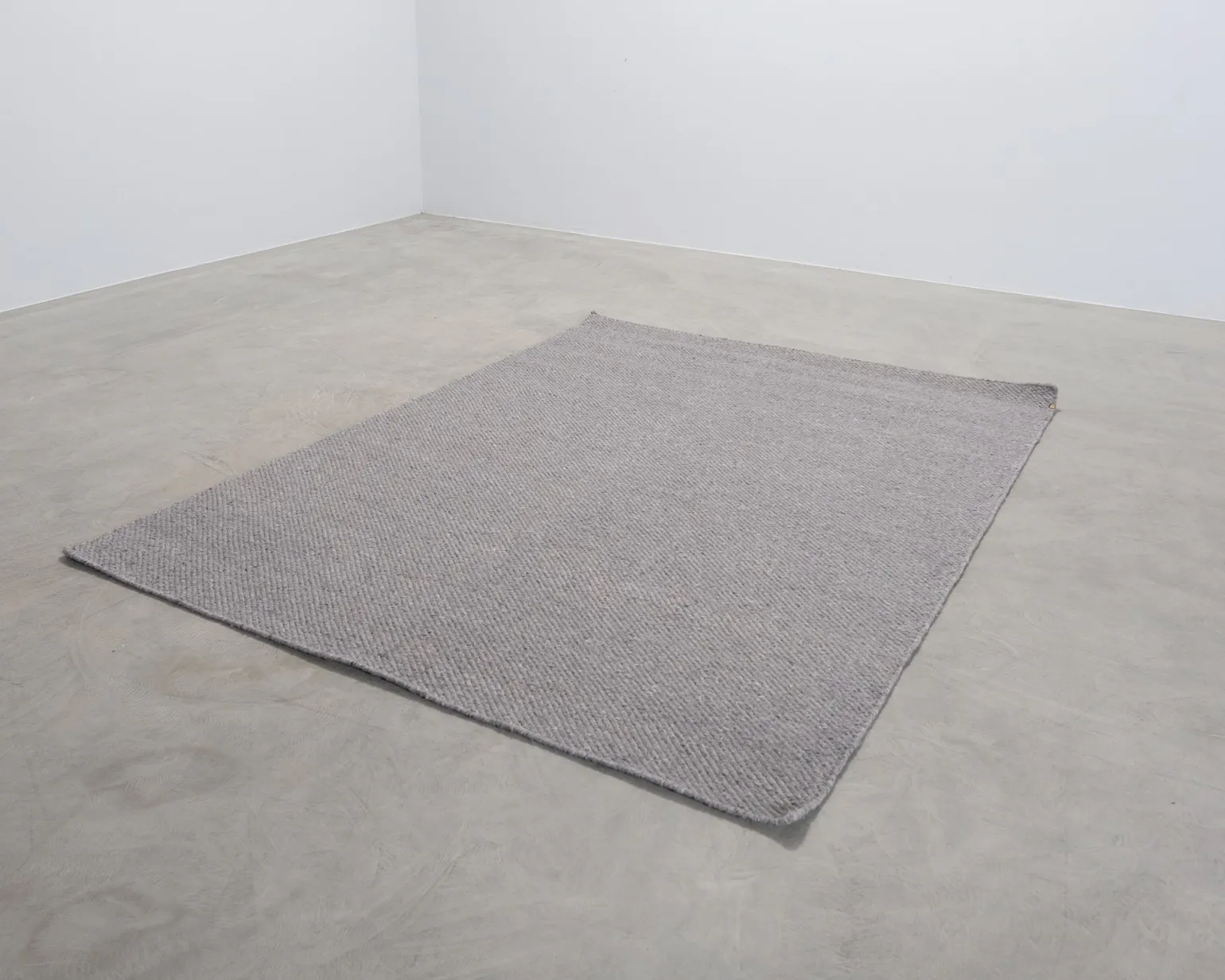 Gof RIB ullmatta 170 x 240 cm mörkgrå
