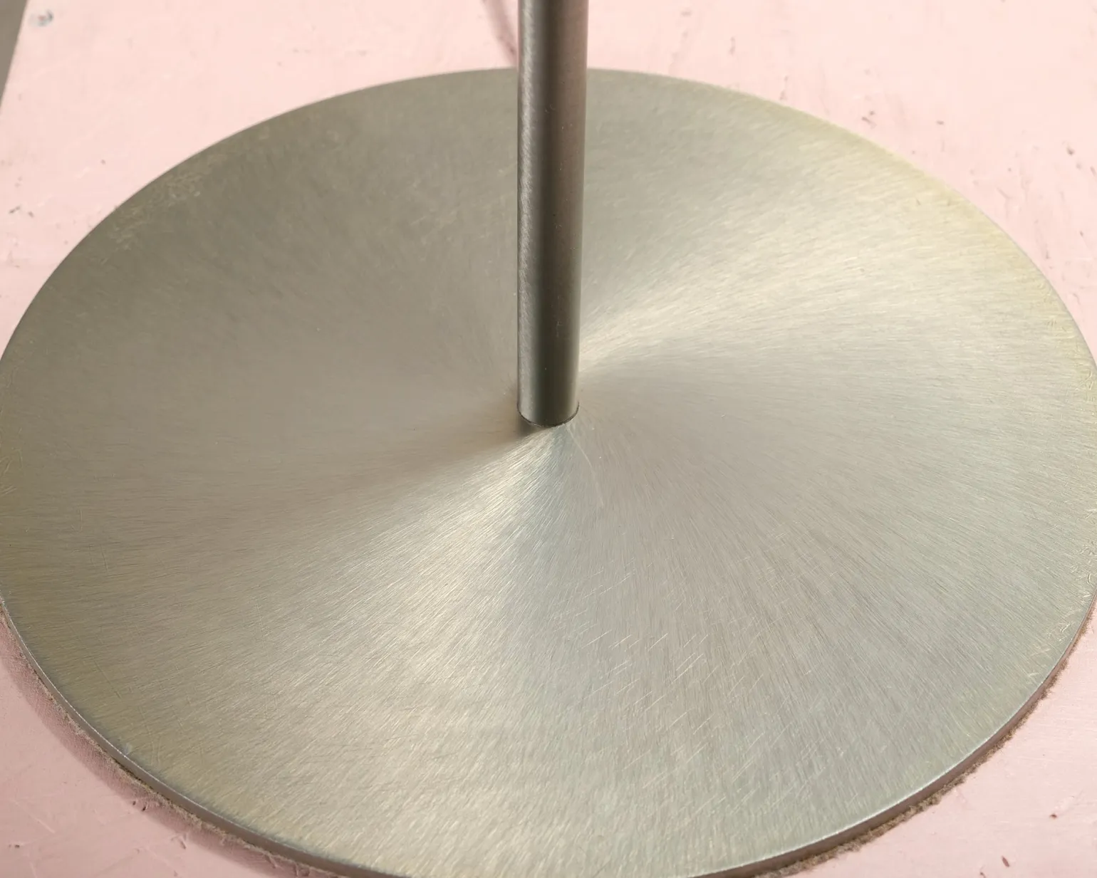 Golvlampa brun / metall