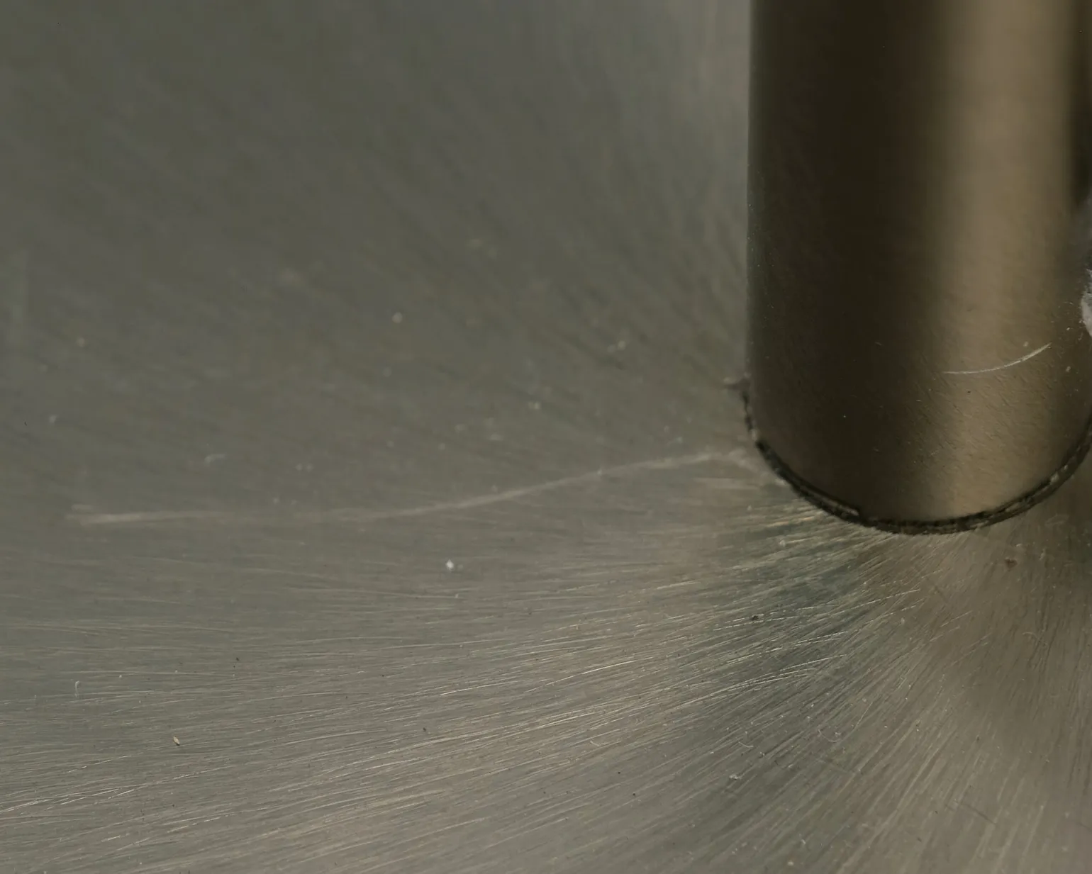 Golvlampa brun / metall