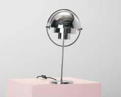 Gubi Multi-Lite bordslampa krom