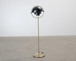 Gubi Multi-Lite golvlampa mässing / svart