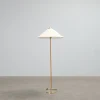 GUBI Tynell 9602 golvlampa canvas / mässing