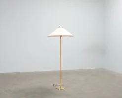 GUBI Tynell 9602 golvlampa canvas / mässing