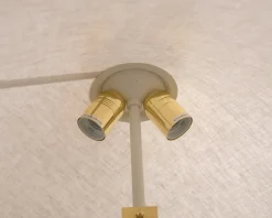 GUBI Tynell 9602 golvlampa canvas / mässing