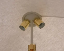 GUBI Tynell 9602 golvlampa canvas / mässing