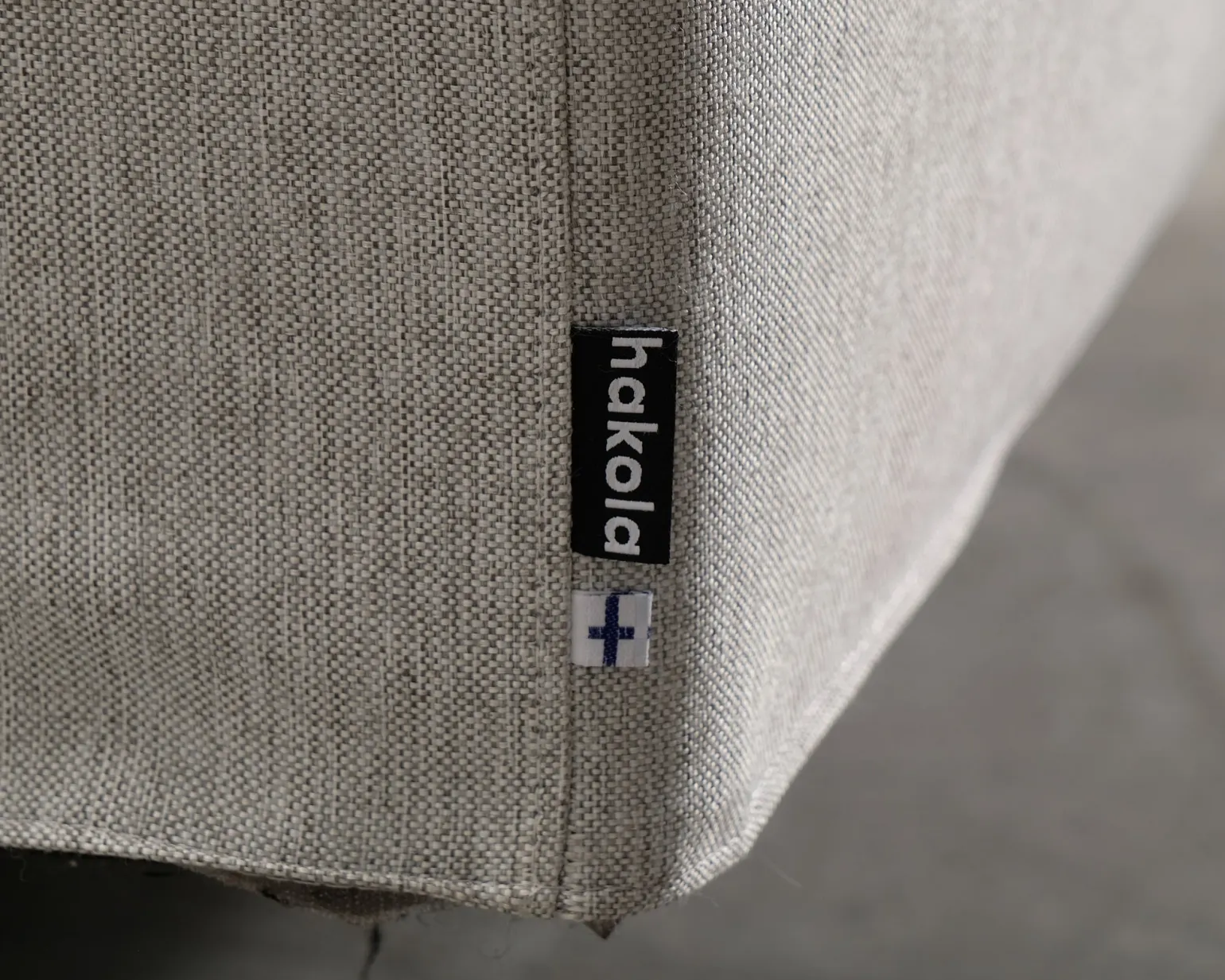 Hakola Cosy 2-sits soffa ljusgrå