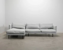 Hakola Lazy 4-sits divansoffa grå