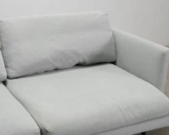 Hakola Lazy 4-sits divansoffa grå