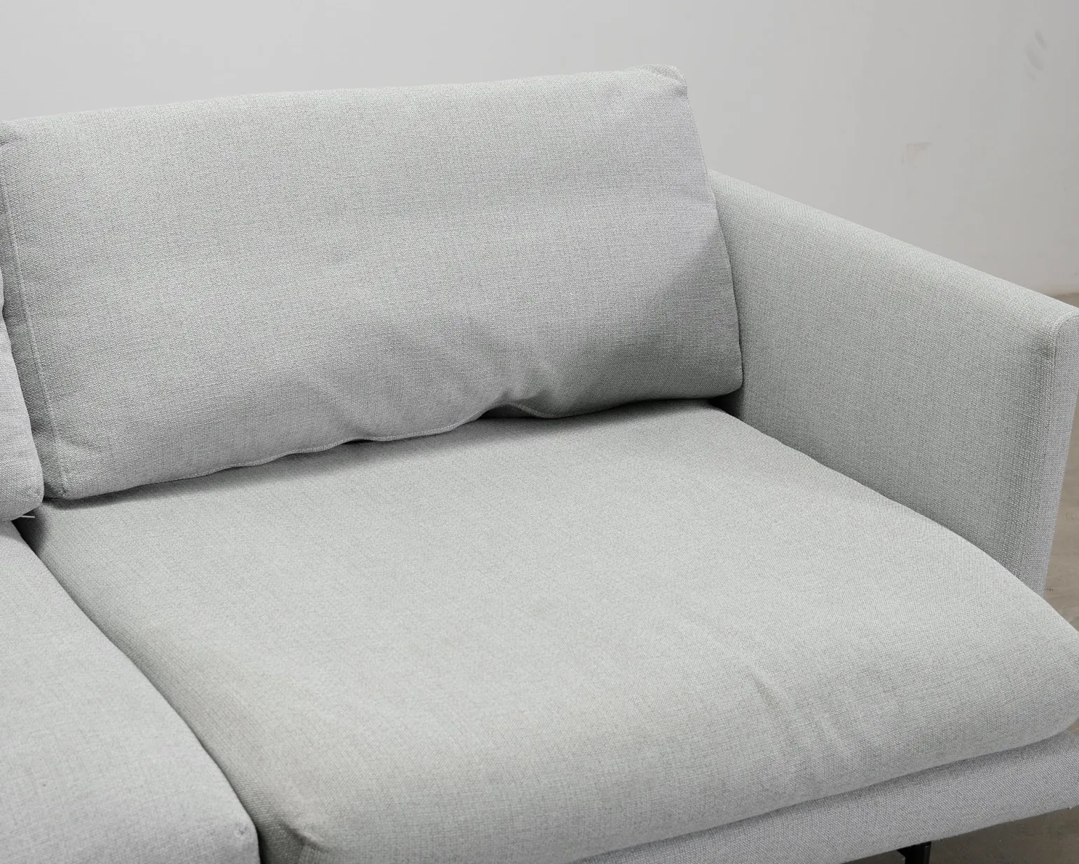 Hakola Lazy 4-sits divansoffa grå