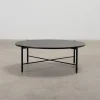 Hakola Round soffbord ø 90 cm svart