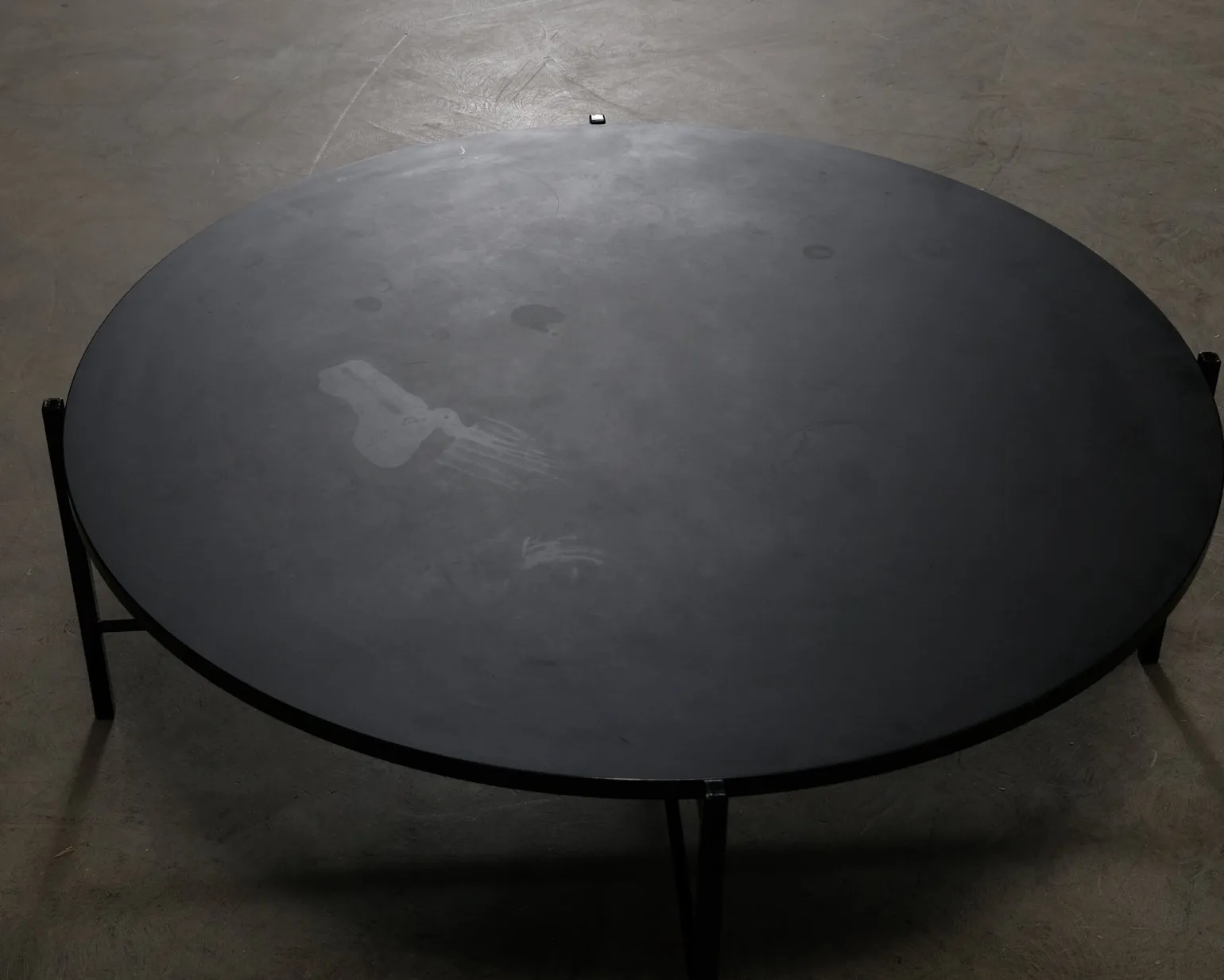 Hakola Round soffbord ø 90 cm svart