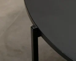 Hakola Round soffbord ø 90 cm svart