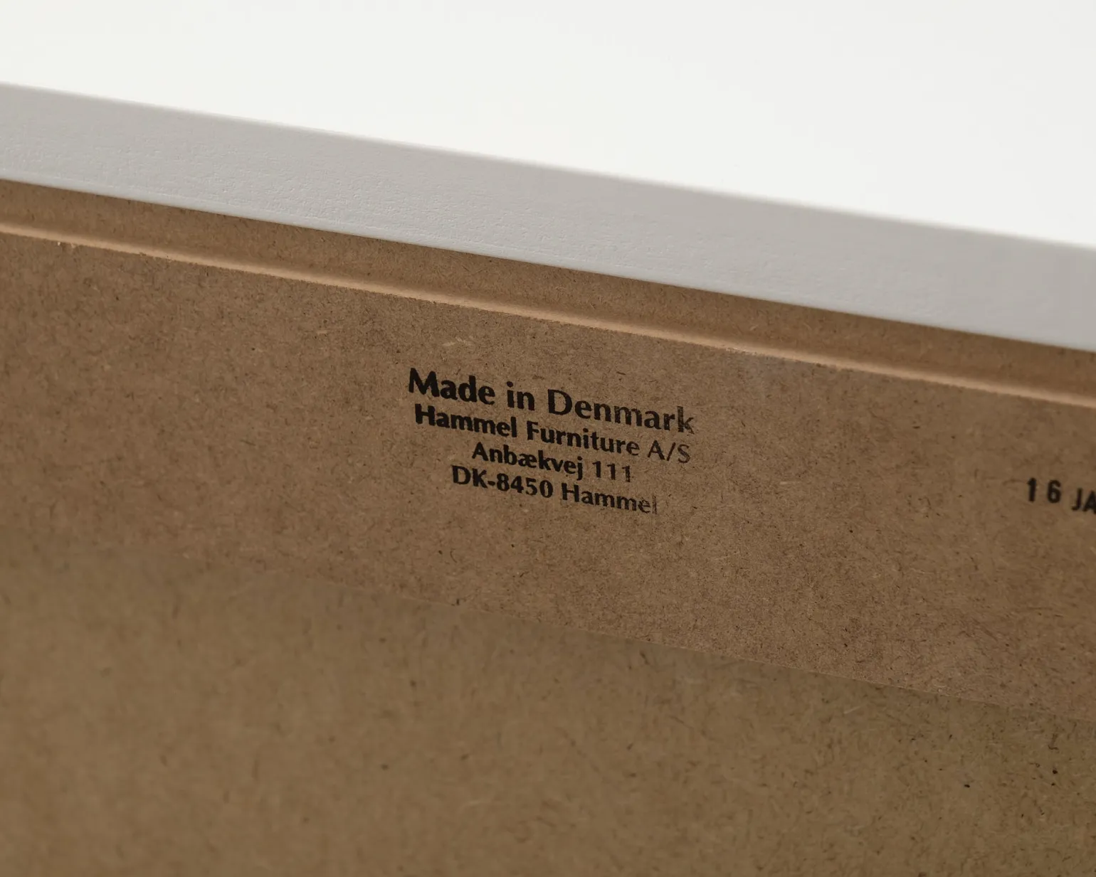 Hammel Edge skänk vit