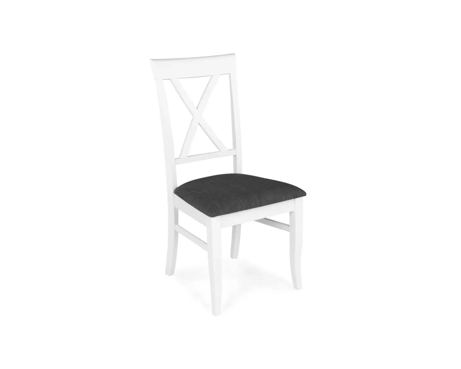 Hartford matstol vit, set om 6
