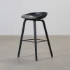 HAY AAS 32 2.0 barstol 75 cm svart / ek