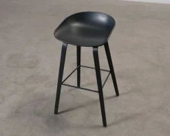 HAY AAS 32 2.0 barstol 75 cm svart / ek