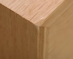 Hübsch Herringbone nattduksbord ek