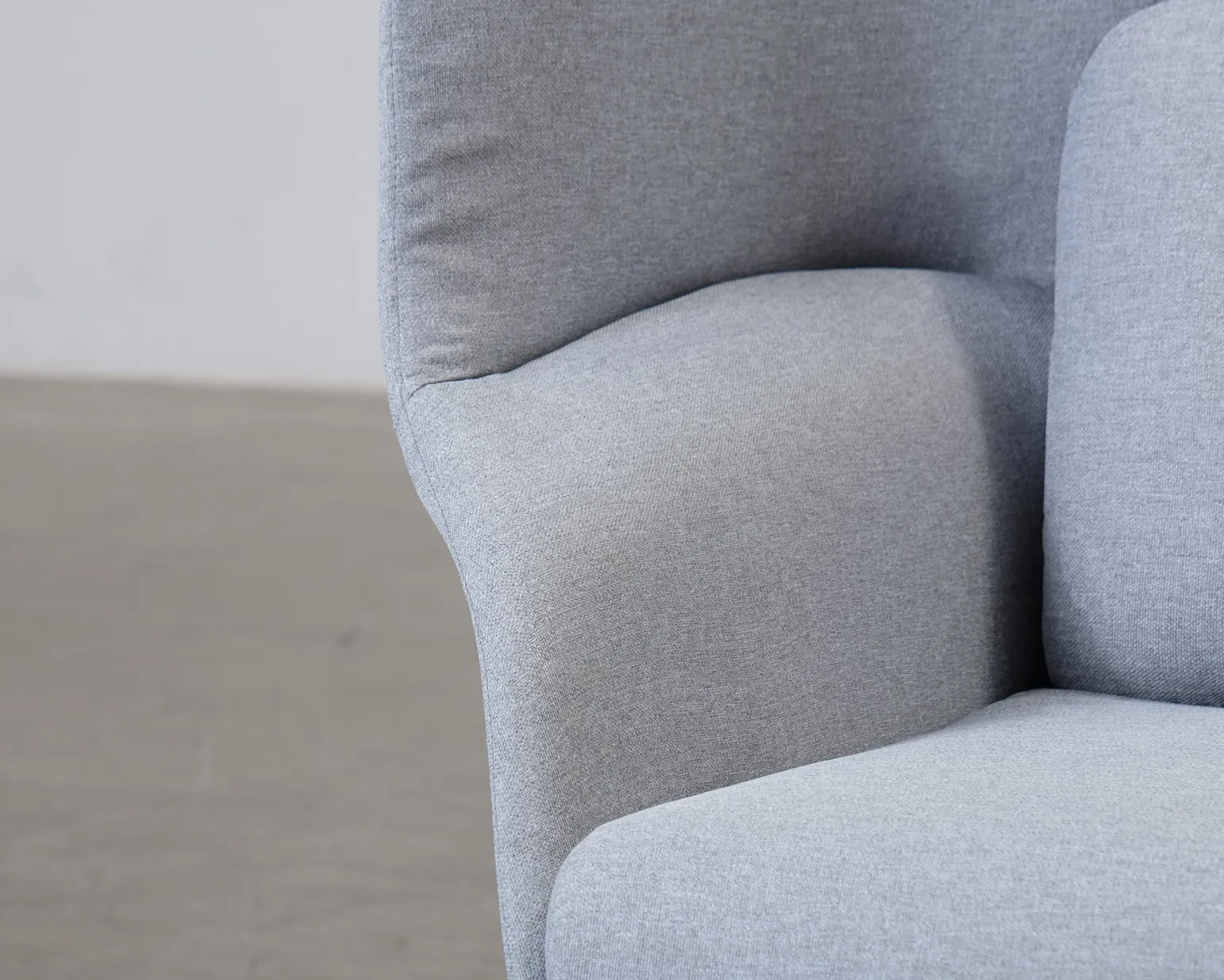 Herman Miller Striad Lounge 2-sits soffa ljusblå