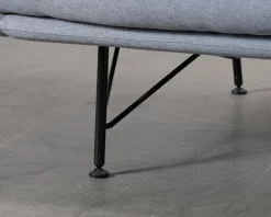 Herman Miller Striad Lounge 2-sits soffa ljusblå