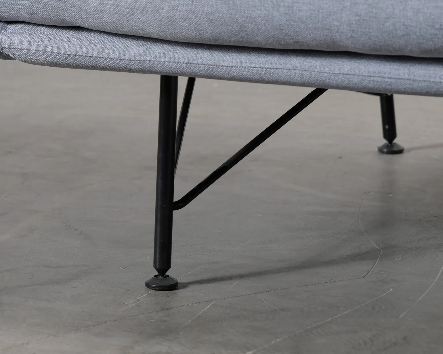 Herman Miller Striad Lounge 2-sits soffa ljusblå