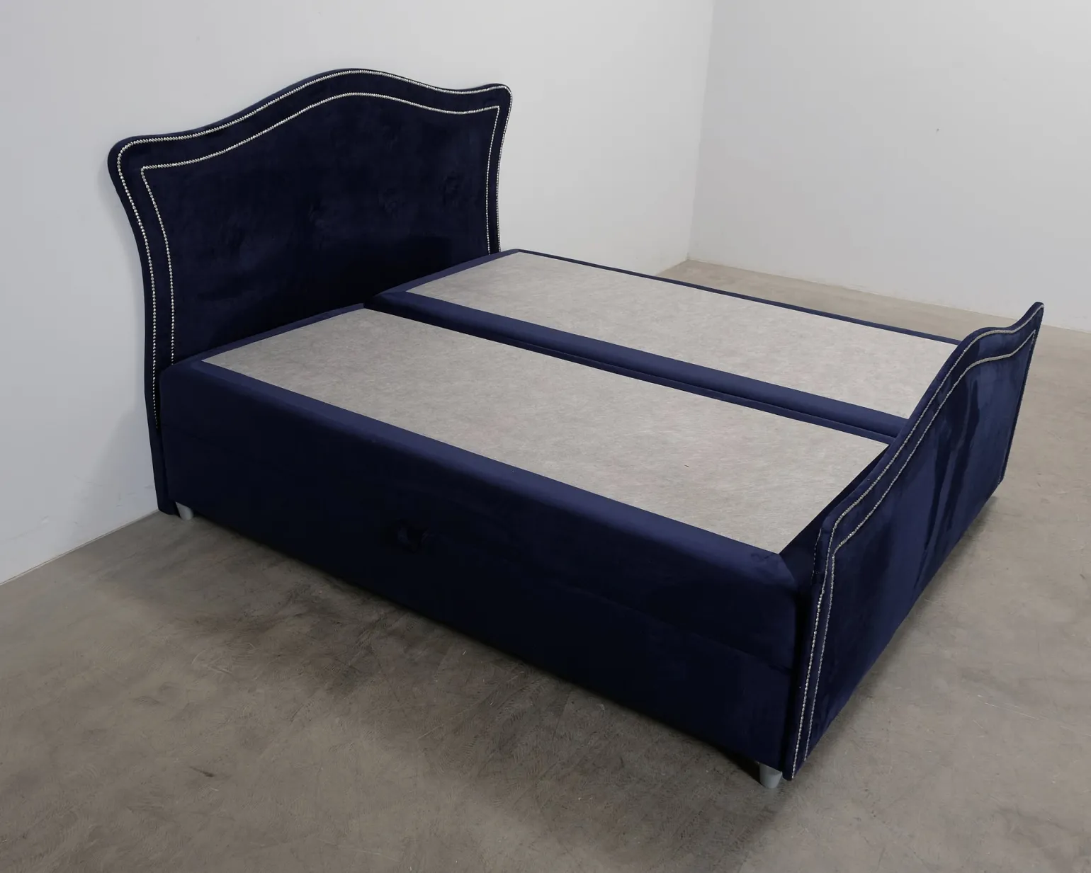 Hestra Lux sängpaket 180 cm blå