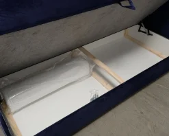 Hestra Lux sängpaket 180 cm blå