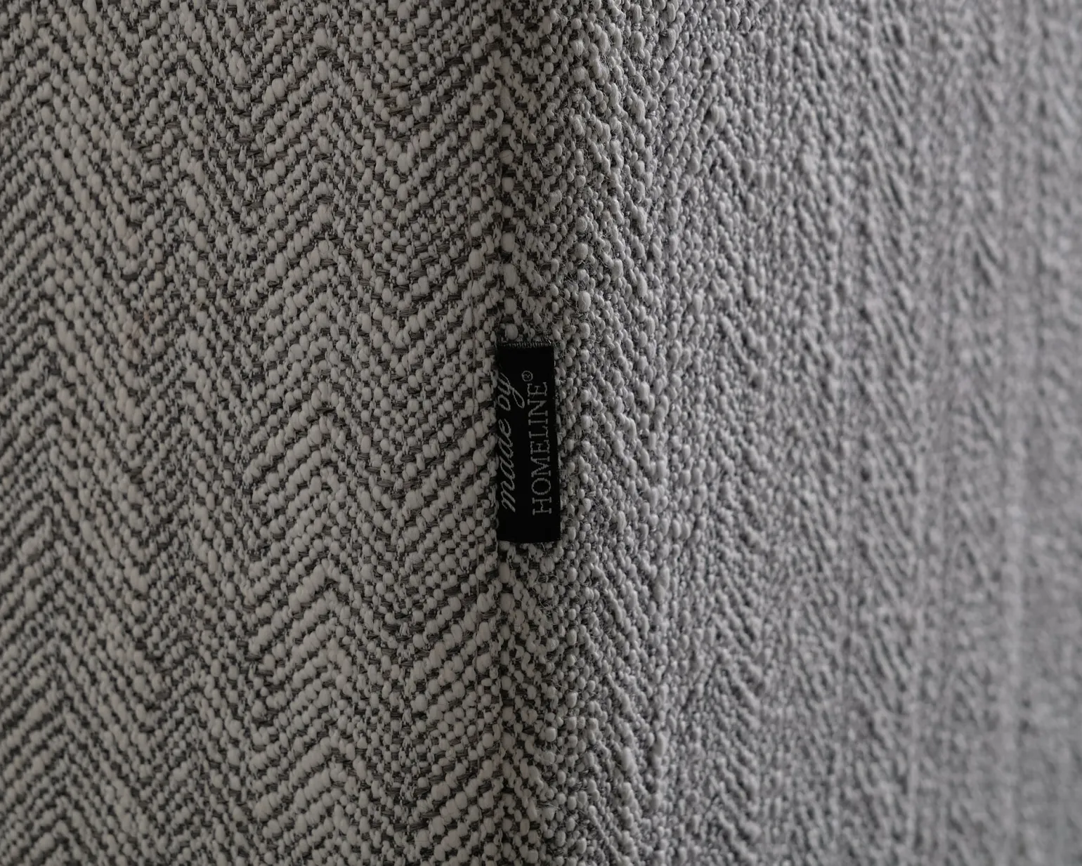 Homeline 4-sits soffa med fotpall grå