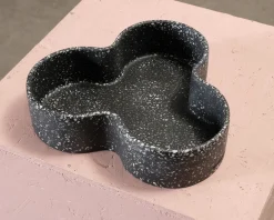 Humdakin Pisa Terrazzo Bowl skål svart 32 cm
