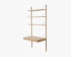 Iben skrivbordsskiva med låda 100 cm