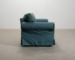 IKEA Ektorp 3-sitssoffa turkos