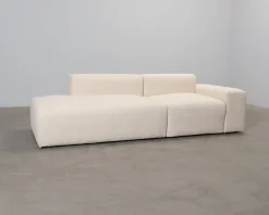 ikimakee Kamu 3-sits soffa med öppet avslut beige