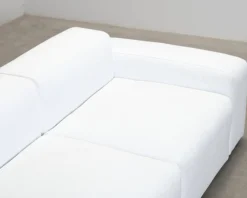 ikimakee Kamu 3-sits soffa med öppet avslut vit