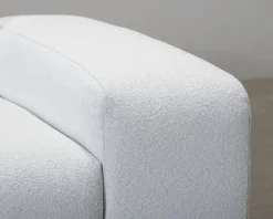 ikimakee Kamu 3-sits soffa med öppet avslut vit