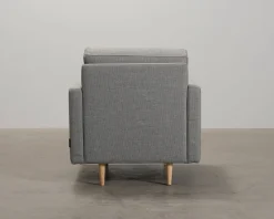 Interface fåtölj grå