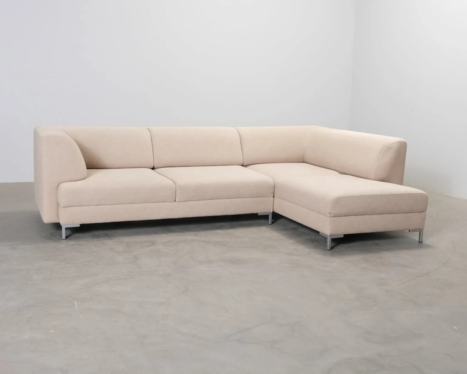 Interface 4-sits hörnsoffa beige