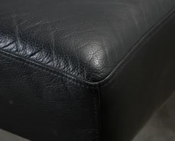 Interface Zip fåtölj svart läder